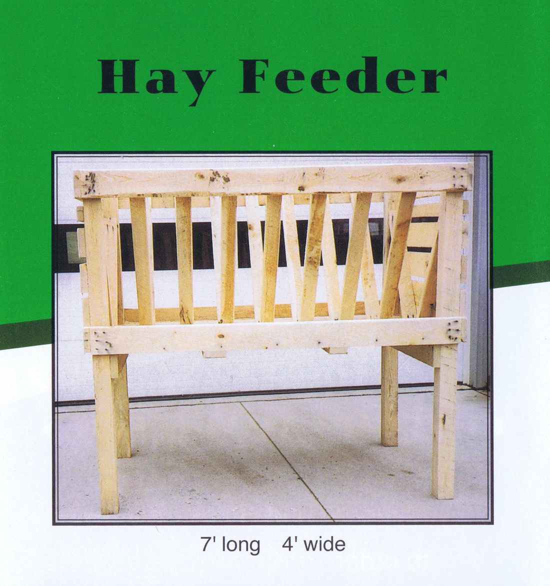 Hay feeder picture